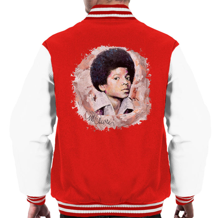 Sidney Maurer Original Portrait Of Michael Jackson Young Men's Varsity Jacket