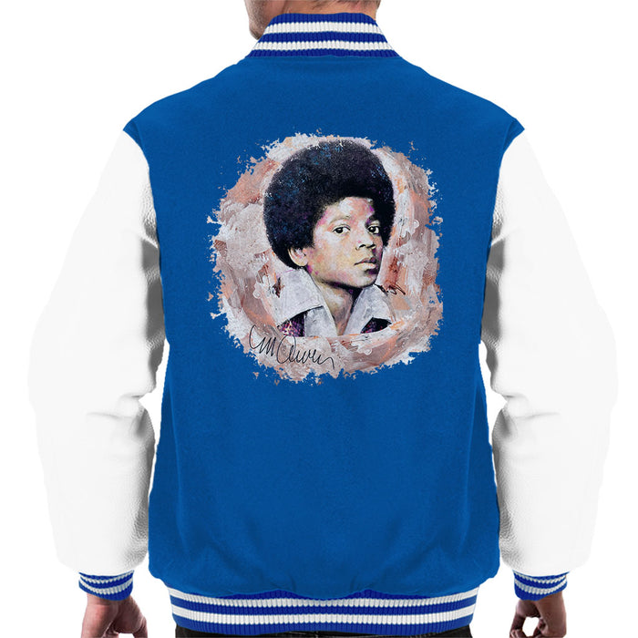 Sidney Maurer Original Portrait Of Michael Jackson Young Men's Varsity Jacket