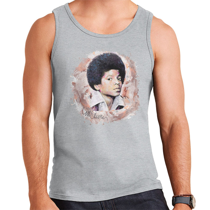 Sidney Maurer Original Portrait Of Michael Jackson Young Men's Vest