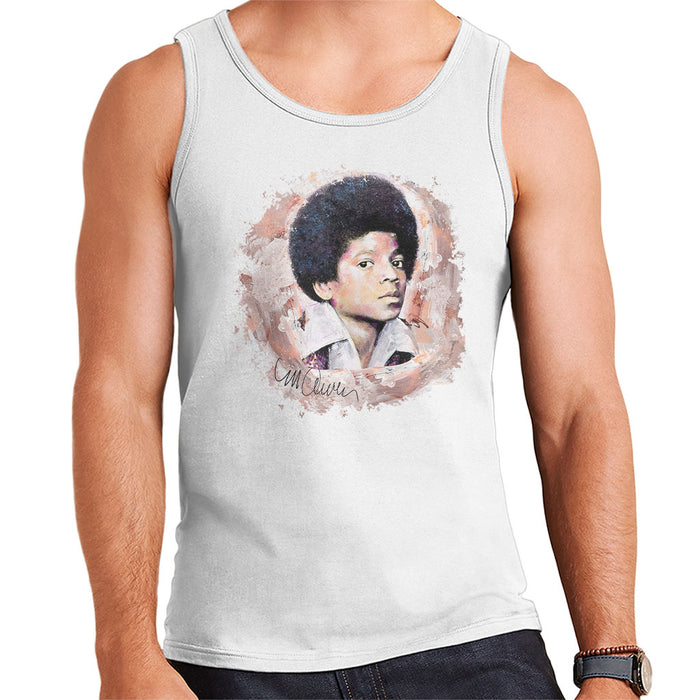 Sidney Maurer Original Portrait Of Michael Jackson Young Men's Vest