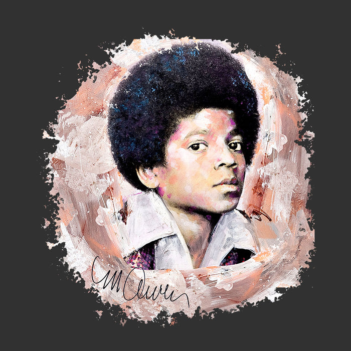 Sidney Maurer Original Portrait Of Michael Jackson Young Kid's T-Shirt