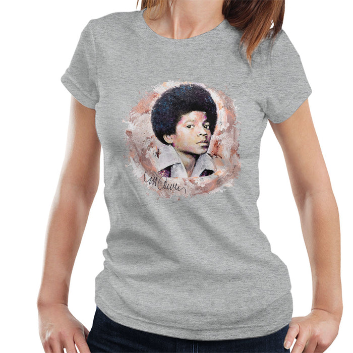 Sidney Maurer Original Portrait Of Michael Jackson Young Women's T-Shirt