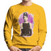 Sidney Maurer Original Portrait Of Audrey Hepburn Mens Sweatshirt - Small / Gold - Mens Sweatshirt