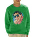 Sidney Maurer Original Portrait Of Ayrton Senna Kids Sweatshirt - Kids Boys Sweatshirt
