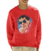 Sidney Maurer Original Portrait Of Ayrton Senna Kids Sweatshirt - Kids Boys Sweatshirt