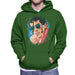 Sidney Maurer Original Portrait Of Ayrton Senna Mens Hooded Sweatshirt - Mens Hooded Sweatshirt