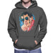 Sidney Maurer Original Portrait Of Ayrton Senna Mens Hooded Sweatshirt - Mens Hooded Sweatshirt