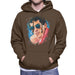 Sidney Maurer Original Portrait Of Ayrton Senna Mens Hooded Sweatshirt - Mens Hooded Sweatshirt