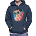 Sidney Maurer Original Portrait Of Ayrton Senna Mens Hooded Sweatshirt - Mens Hooded Sweatshirt