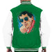 Sidney Maurer Original Portrait Of Ayrton Senna Mens Varsity Jacket - Mens Varsity Jacket
