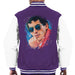 Sidney Maurer Original Portrait Of Ayrton Senna Mens Varsity Jacket - Mens Varsity Jacket