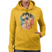 Sidney Maurer Original Portrait Of Ayrton Senna Womens Hooded Sweatshirt - Womens Hooded Sweatshirt