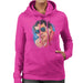 Sidney Maurer Original Portrait Of Ayrton Senna Womens Hooded Sweatshirt - Womens Hooded Sweatshirt