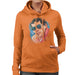 Sidney Maurer Original Portrait Of Ayrton Senna Womens Hooded Sweatshirt - Womens Hooded Sweatshirt