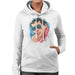 Sidney Maurer Original Portrait Of Ayrton Senna Womens Hooded Sweatshirt - Womens Hooded Sweatshirt