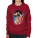 Sidney Maurer Original Portrait Of Ayrton Senna Womens Sweatshirt - Womens Sweatshirt