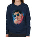 Sidney Maurer Original Portrait Of Ayrton Senna Womens Sweatshirt - Womens Sweatshirt