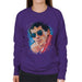 Sidney Maurer Original Portrait Of Ayrton Senna Womens Sweatshirt - Womens Sweatshirt