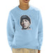 Sidney Maurer Original Portrait Of Eminem Shady Hat Kids Sweatshirt - Kids Boys Sweatshirt