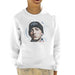 Sidney Maurer Original Portrait Of Eminem Shady Hat Kids Sweatshirt - Kids Boys Sweatshirt