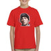 Sidney Maurer Original Portrait Of Eminem Shady Hat Kids T-Shirt - Kids Boys T-Shirt