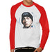 Sidney Maurer Original Portrait Of Eminem Shady Hat Mens Baseball Long Sleeved T-Shirt - Mens Baseball Long Sleeved T-Shirt