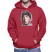 Sidney Maurer Original Portrait Of Eminem Shady Hat Mens Hooded Sweatshirt - Mens Hooded Sweatshirt