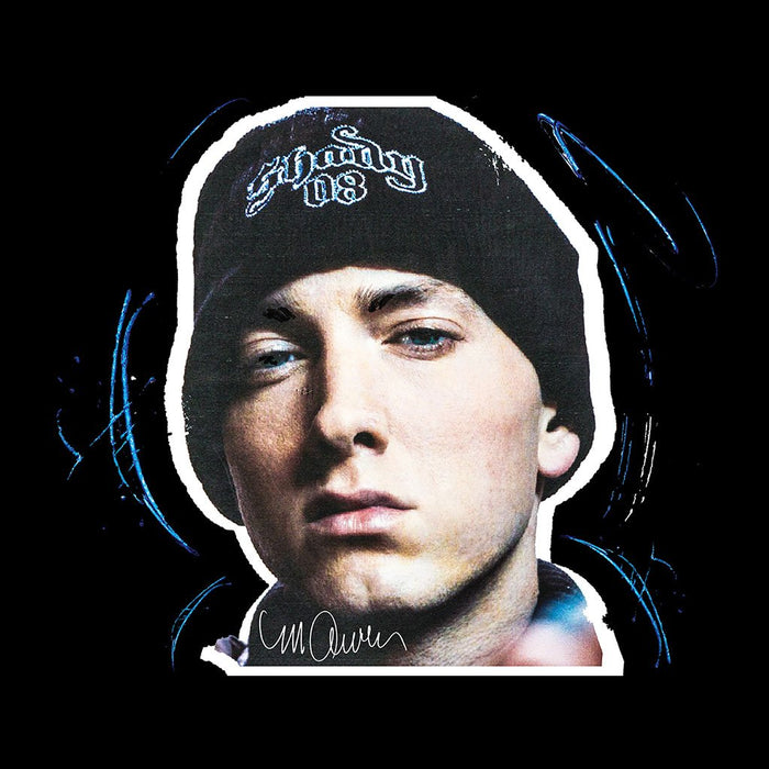Sidney Maurer Original Portrait Of Eminem Shady Hat Kids Sweatshirt - Kids Boys Sweatshirt