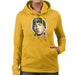 Sidney Maurer Original Portrait Of Eminem Shady Hat Womens Hooded Sweatshirt - Womens Hooded Sweatshirt