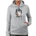 Sidney Maurer Original Portrait Of Eminem Shady Hat Womens Hooded Sweatshirt - Womens Hooded Sweatshirt