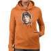 Sidney Maurer Original Portrait Of Eminem Shady Hat Womens Hooded Sweatshirt - Womens Hooded Sweatshirt