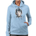 Sidney Maurer Original Portrait Of Eminem Shady Hat Womens Hooded Sweatshirt - Womens Hooded Sweatshirt