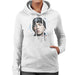 Sidney Maurer Original Portrait Of Eminem Shady Hat Womens Hooded Sweatshirt - Womens Hooded Sweatshirt