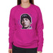 Sidney Maurer Original Portrait Of Eminem Shady Hat Womens Sweatshirt - Womens Sweatshirt