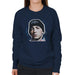 Sidney Maurer Original Portrait Of Eminem Shady Hat Womens Sweatshirt - Womens Sweatshirt