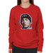 Sidney Maurer Original Portrait Of Eminem Shady Hat Womens Sweatshirt - Womens Sweatshirt