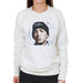 Sidney Maurer Original Portrait Of Eminem Shady Hat Womens Sweatshirt - Womens Sweatshirt