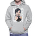 Sidney Maurer Original Portrait Of Jackie Chan Mens Hooded Sweatshirt - Mens Hooded Sweatshirt