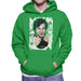 Sidney Maurer Original Portrait Of Jackie Chan Mens Hooded Sweatshirt - Mens Hooded Sweatshirt