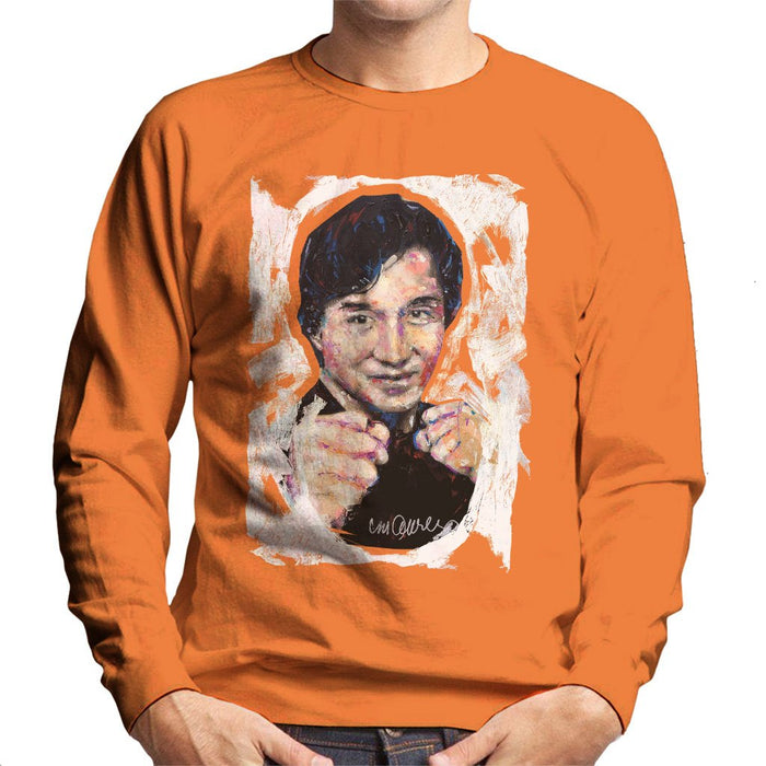 Sidney Maurer Original Portrait Of Jackie Chan Mens Sweatshirt - Mens Sweatshirt