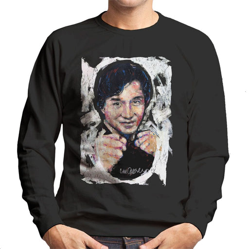 Sidney Maurer Original Portrait Of Jackie Chan Mens Sweatshirt - Mens Sweatshirt