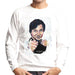 Sidney Maurer Original Portrait Of Jackie Chan Mens Sweatshirt - Mens Sweatshirt