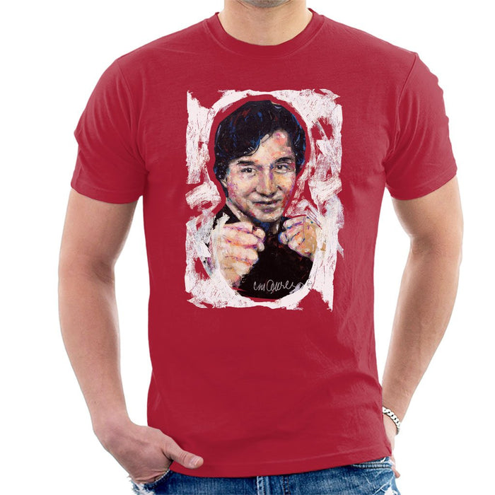 Sidney Maurer Original Portrait Of Jackie Chan Mens T-Shirt - Mens T-Shirt