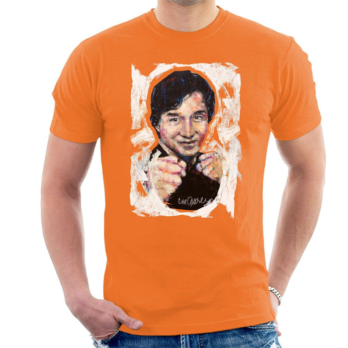 Sidney Maurer Original Portrait Of Jackie Chan Mens T-Shirt - Mens T-Shirt