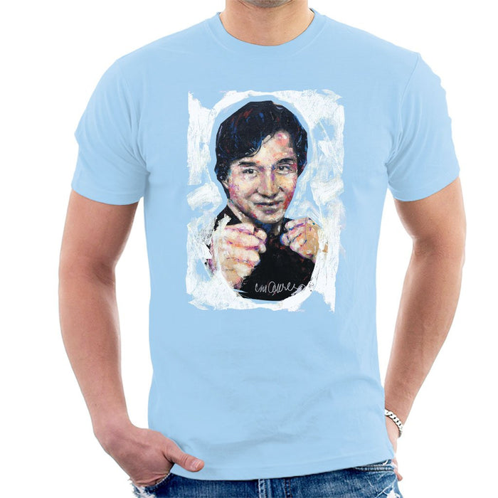 Sidney Maurer Original Portrait Of Jackie Chan Mens T-Shirt - Mens T-Shirt