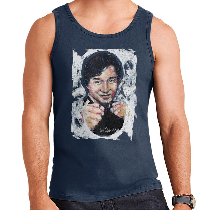 Sidney Maurer Original Portrait Of Jackie Chan Mens Vest - Mens Vest