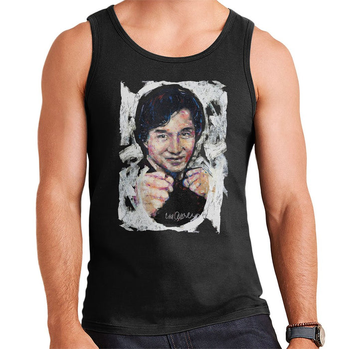 Sidney Maurer Original Portrait Of Jackie Chan Mens Vest - Mens Vest