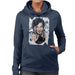 Sidney Maurer Original Portrait Of Jackie Chan Womens Hooded Sweatshirt - Womens Hooded Sweatshirt