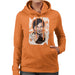 Sidney Maurer Original Portrait Of Jackie Chan Womens Hooded Sweatshirt - Womens Hooded Sweatshirt