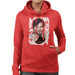 Sidney Maurer Original Portrait Of Jackie Chan Womens Hooded Sweatshirt - Womens Hooded Sweatshirt